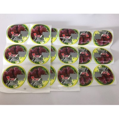 Custom Beverage Product Sticker Labels, Adhesive Drinking Bottle Sticker, Printed Full Color Juice